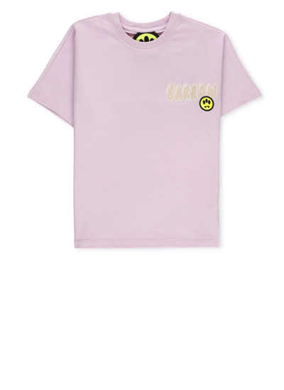 Shop Barrow Logoed T-shirt In Pink