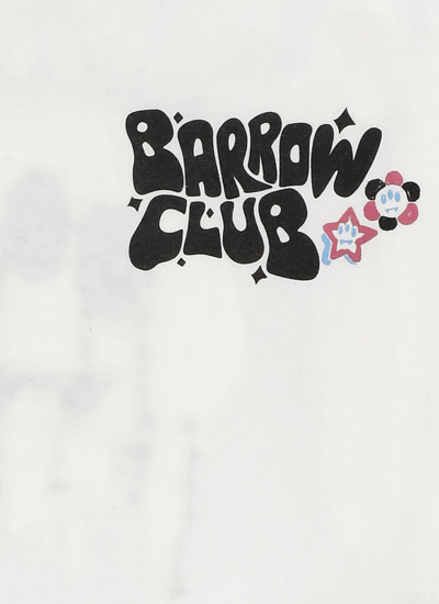 Shop Barrow Logoed T-shirt In White