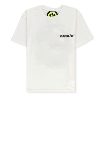 Shop Barrow T-shirt With Logo In White