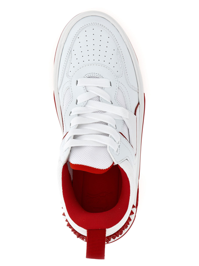 Shop Christian Louboutin Astroloubi Sneakers In Red