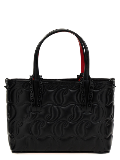 Shop Christian Louboutin Cabata Mini Handbag In Black