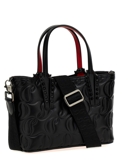 Shop Christian Louboutin Cabata Mini Handbag In Black