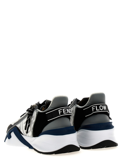 Shop Fendi Flow Sneakers In Multicolor