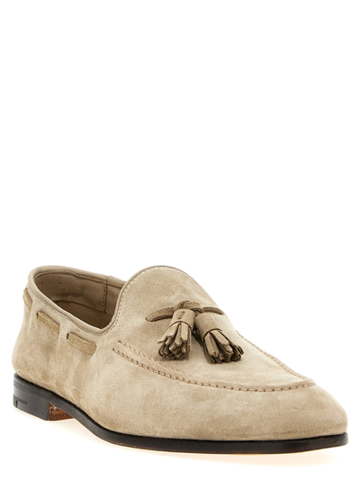 Church's Men Beige Suede Maidstone Loafers In Neutral