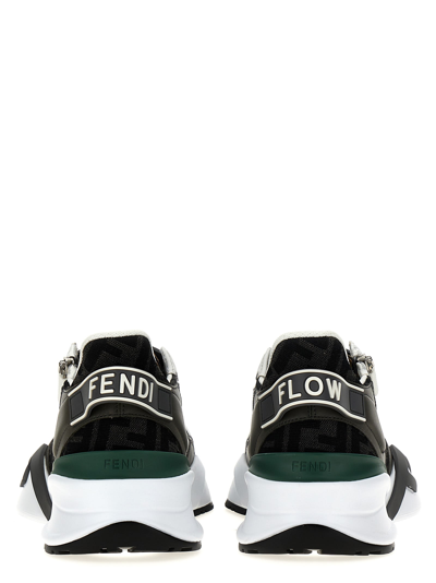 Shop Fendi Flow Sneakers In Multicolor