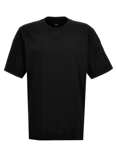 Shop Fendi Staff Only T-shirt In Black