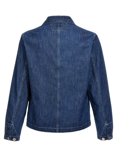Shop C.p. Company Outerwear Medium Jacket In Blue
