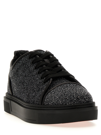 Shop Christian Louboutin Adolon Junior Sneakers In Black