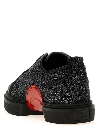 Shop Christian Louboutin Adolon Junior Sneakers In Black
