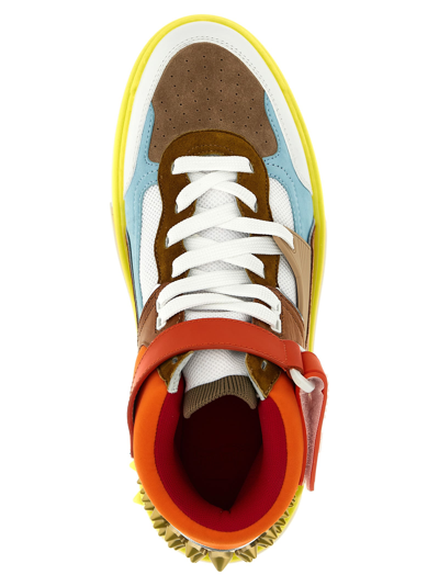 Shop Christian Louboutin Astroloubi Mid Sneakers In Multicolor