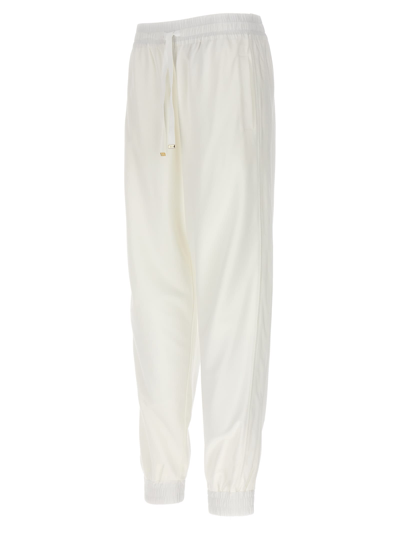 Shop Herno Technical Fabric Joggers In White