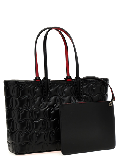 Shop Christian Louboutin Cabata Small Handbag In Black