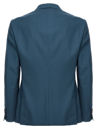 Shop Maurizio Miri Keanu Blazer In Blue