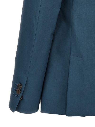 Shop Maurizio Miri Keanu Blazer In Blue