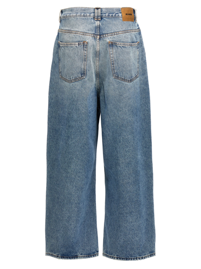 Shop Hed Mayner Blue Indigo Jeans In Light Blue