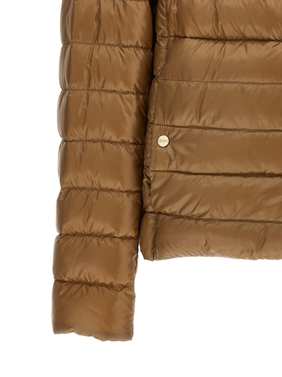 Shop Herno Reversible Down Jacket In Multicolor