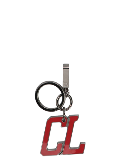 Shop Christian Louboutin Happy Rui Keyring In Red