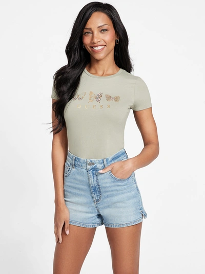 Shop Guess Factory Eco Narna Tee In Multi
