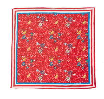 Shop Created By Flower Patch Bandana Scarf In Red