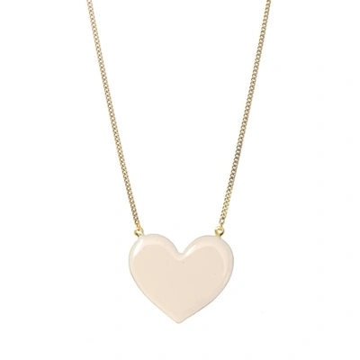 Shop Tova Falling For You Necklace In Pink In Gold