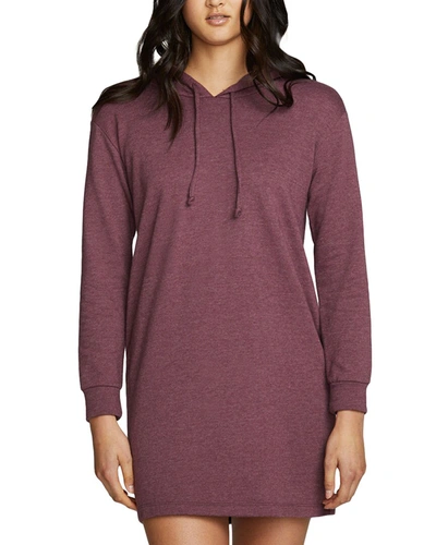Shop Chaser Hoodie Dress In Red