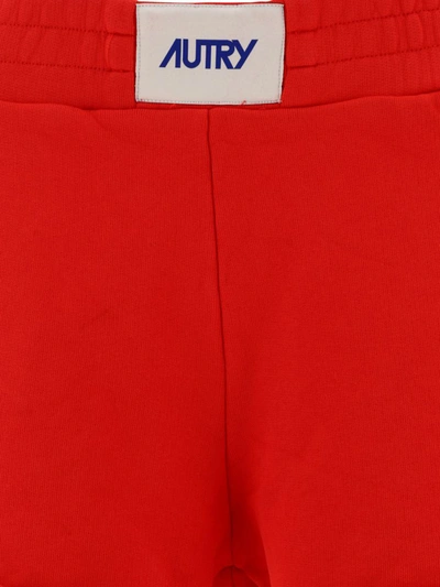 Shop Autry "action" Shorts In Red