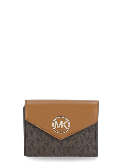 Shop Michael Michael Kors Wallets Brown