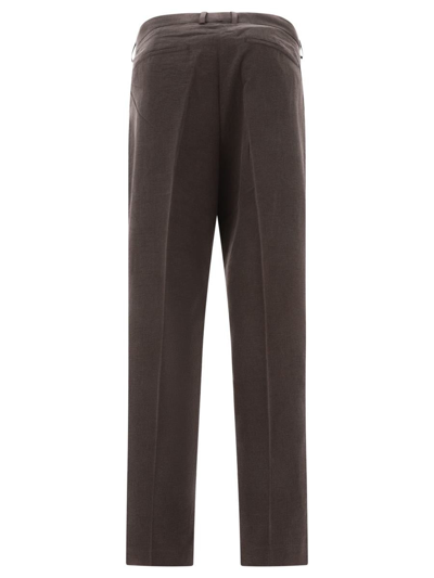 Shop Our Legacy "darien" Trousers In Brown