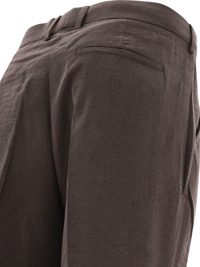 Shop Our Legacy "darien" Trousers In Brown
