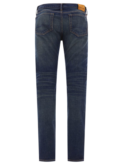 Shop Tom Ford Skinny Jeans In Blue