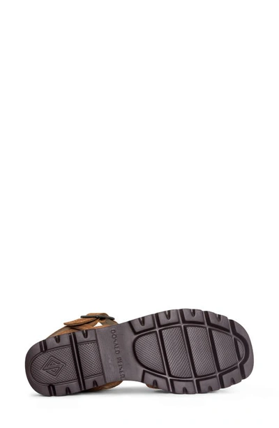 Donald Pliner Lug Sole Slingback Sandal In Saddle