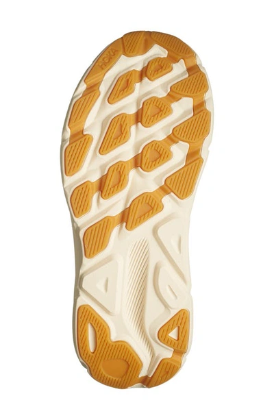 Hoka Clifton 9 Mesh Sneakers In Sandstone / Cream