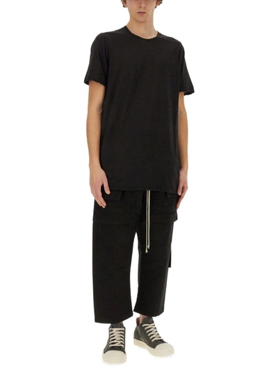 Shop Rick Owens Drkshdw Cropped Pants In Black