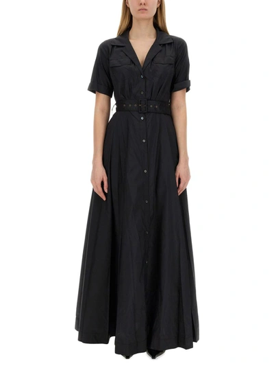 Shop Staud Millie" Dress In Black