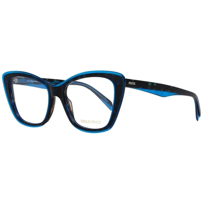 Shop Emilio Pucci Women Optical Women's Frames In Blue