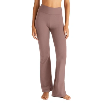Shop Z Supply Women's Everyday Flare Pant In Twilight Sky In Pink