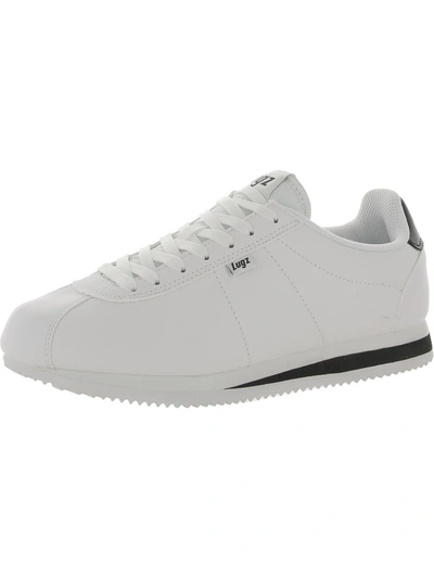 Shop Lugz Mens Track Sneakers Athletic And Training Shoes In White