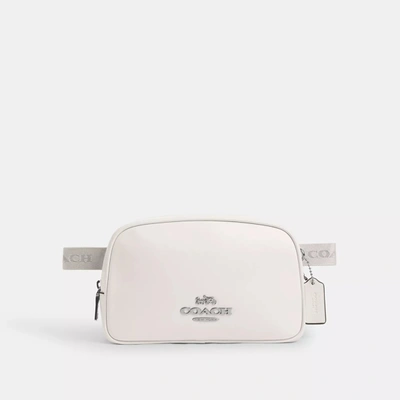 Shop Coach Outlet Pace Belt Bag In White