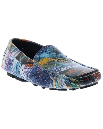 Shop Robert Graham Electric Leather Driver In Multi
