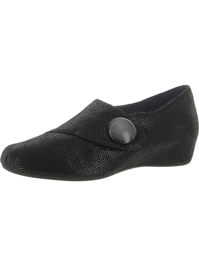 Shop Vaneli Maxy Womens Suede Slip-on Loafers In Black