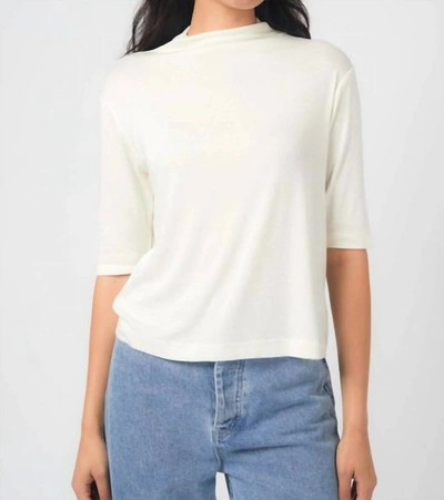 Shop Mod Ref Temple Top In Ivory In White