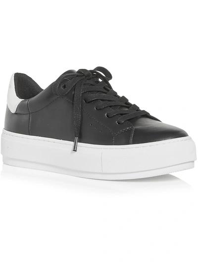 Shop Kurt Geiger Laney Eagle Womens Leather Trainers Casual And Fashion Sneakers In Black