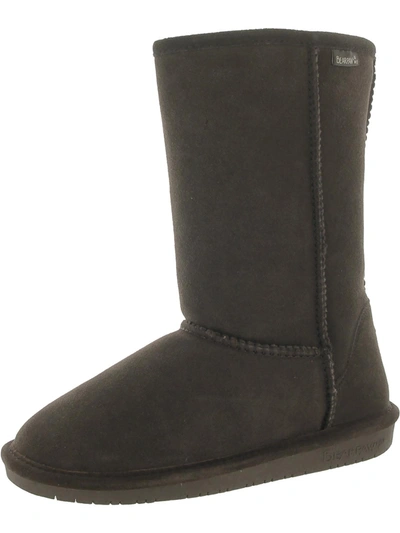 Shop Bearpaw Emma Womens Mid-calf Winter Casual Boots In Gold