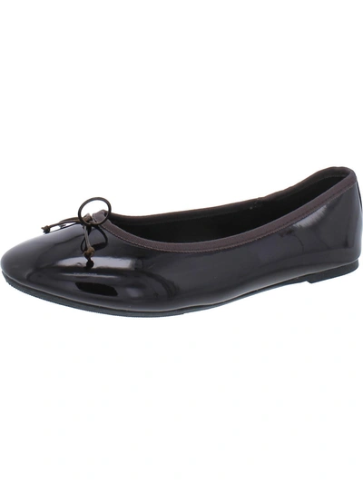 Shop Feversole Womens Bow Slip On Loafers In Black