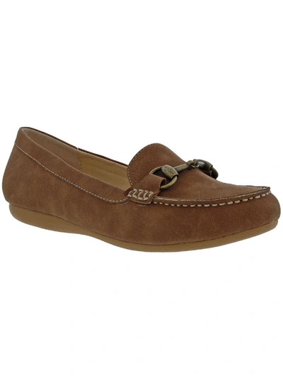 Shop Bellini Salty Womens Open Stitch Slip-on Loafers In Brown