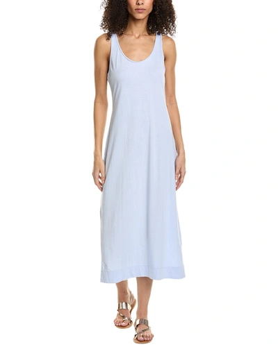 Shop Michael Stars Cali Front To Back Tank Dress In Blue