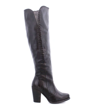 Shop Bed Stu Sumaya Boot In Black Dip Dye