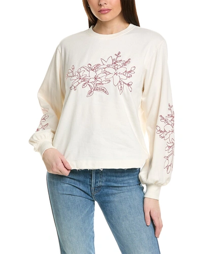 Shop Grey State Holly Pullover In White