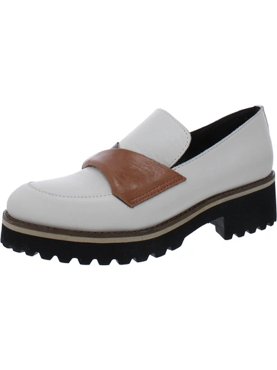 Shop All Black Womens Round Toe Dressy Loafers In White
