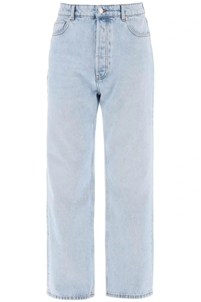 Shop Ami Alexandre Mattiussi Ami Alexandre Matiussi Loose Fit Denim Jeans In Classic